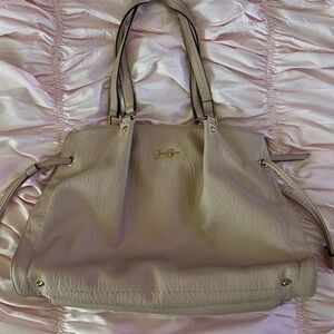 Jessica Simpson Cream Tote Bag